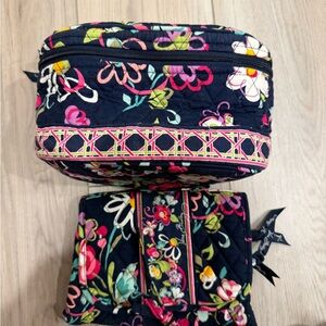 Vera Bradley Ribbons Cosmetic Bags